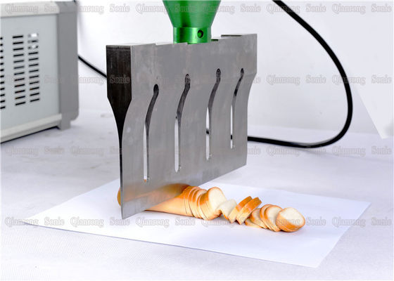 Dondurulmuş Domates Eti Gıda İçin Özel Renkli Ultrasonik Kesme Makinesi