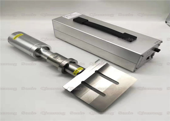 Dondurulmuş Et İçin 20khz Ultrasonik Özelleştirilmiş Genişlik ile Gıda Sınıfı Titanyum Kesme Bıçağı