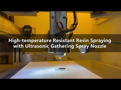 500 °C Yüksek Sıcaklıklı Perovskit Malzemesi Otomatik Ultrasonik püskürtme Makinesi