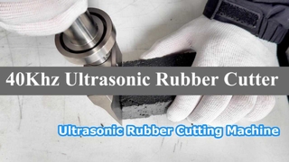 40Khz Ultrasonik Lastik Kesici Verimli Kauçuk Kesme Aleti